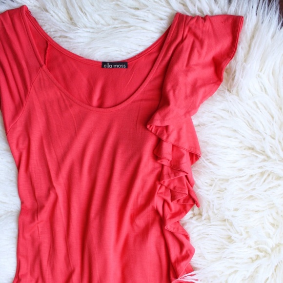 Ella Moss Side Ruffle Dress - Picture 3 of 7